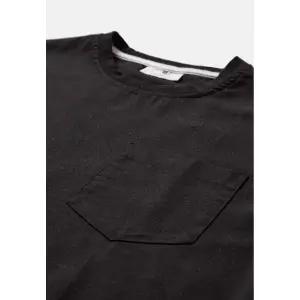 T-shirt από βαμβάκι, βισκόζη και λινό Anerkjendt Villads image-4