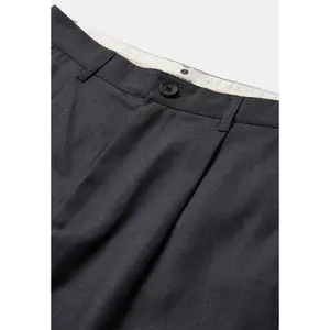 Pleated Check Wool Trousers Anerkjendt Jakob image-1