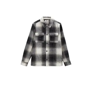 Check flannel shirt jacket Anerkjendt Oscar image-0