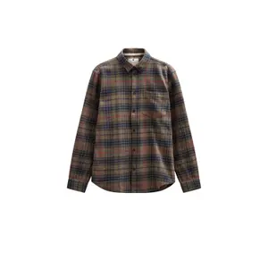 Long sleeve flannel shirt Anerkjendt Leif Check 4 image-0
