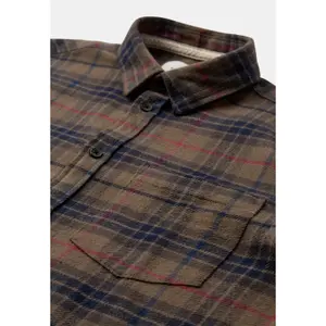 Long sleeve flannel shirt Anerkjendt Leif Check 4 image-1