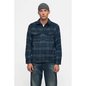 Checked overshirt Anerkjendt Akoscar image-2