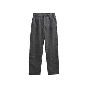 Pleated Check Wool Trousers Anerkjendt Jan image-0