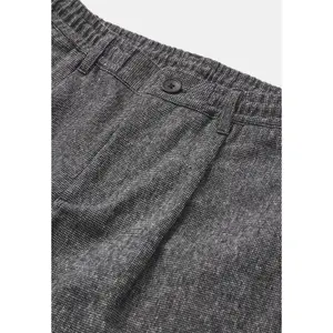 Pleated Check Wool Trousers Anerkjendt Jan image-1