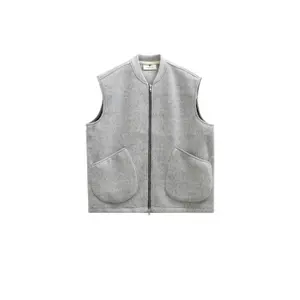 Bouillie Wool Gilet Anerkjendt Robin image-0