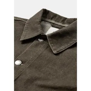 Dyed Denim Overshirt Anerkjendt Ozzy image-1