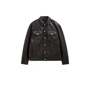 Veste en cuir Anerkjendt Akkarsten