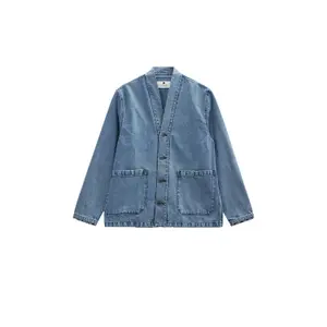 Denim overshirt Anerkjendt Jasper Selvedge image-0