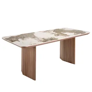Rectangular marble porcelain dining table Angel Cerdà image-0