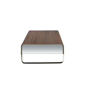 Sofabord i valnøddetræ og stål Angel Cerdà image-1