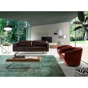 Couchtisch aus Walnussholz und Stahl Angel Cerdà image-1