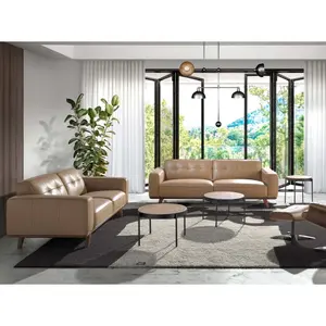 Table basse ronde en rotin et acier Angel Cerdà image-4