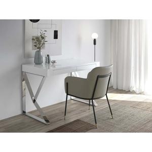 Bureau en bois et acier chromé Angel Cerdà image-4