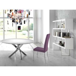 Knihovna z dřeva a chromové oceli Angel Cerdà image-4