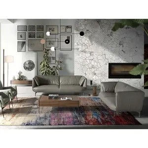 TV-Möbel aus Nussbaum und Glas Angel Cerdà image-4