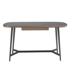 Bureau en noyer et vitrail Angel Cerdà image-0