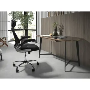 Bureau en noyer et vitrail Angel Cerdà image-3