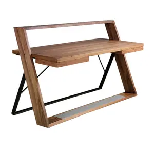 Wood and steel desk Angel Cerdà image-1
