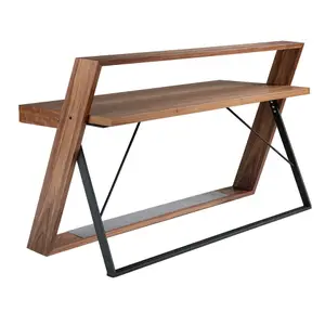 Wood and steel desk Angel Cerdà image-3