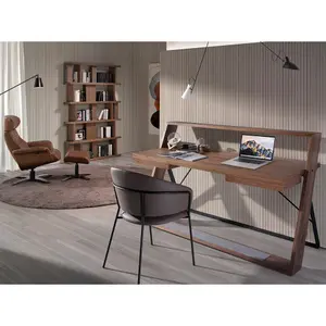 Wood and steel desk Angel Cerdà image-2