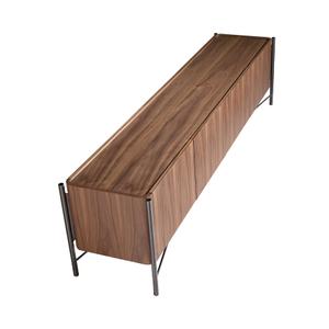 Tv-bord i træ og stål Angel Cerdà image-3