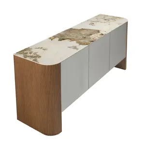 Holzschrank mit Porzellan-Marmorplatte Angel Cerdà image-1