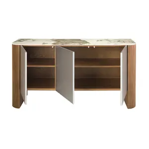 Holzschrank mit Porzellan-Marmorplatte Angel Cerdà image-2