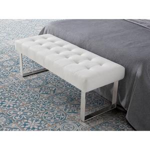 Sengebord i læder og forkromet stål Angel Cerdà image-2