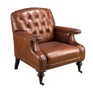 Leather armchair Angel Cerdà Chester image-0