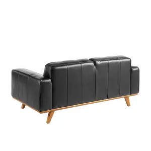 2-Sitzer-Sofa aus gepolstertem Leder Angel Cerdà image-3