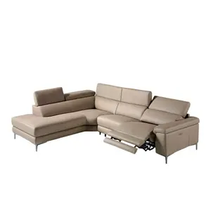 Leder-Ecksofa mit Relaxfunktion Angel Cerdà image-0