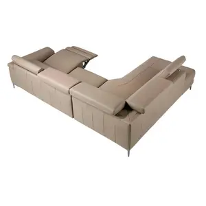 Leder-Ecksofa mit Relaxfunktion Angel Cerdà image-3