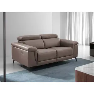 Canapé 2 places en cuir de vachette Angel Cerdà image-3