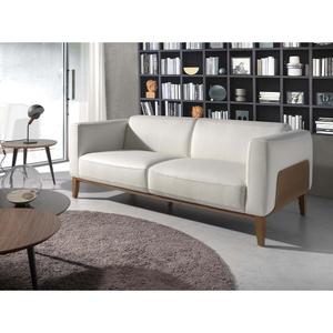 3-personers polstret lædersofa Angel Cerdà image-2