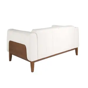 2-seater upholstered leather sofa Angel Cerdà image-4