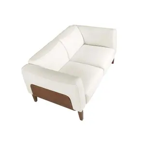 2-seater upholstered leather sofa Angel Cerdà image-3