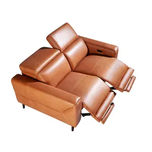 3-seater leather sofa Angel Cerdà image-2