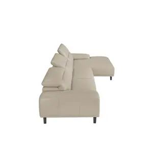 Cowhide leather chaise longue Angel Cerdà image-2