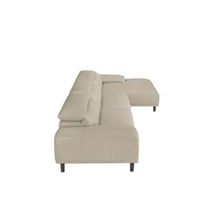 Cowhide leather chaise longue Angel Cerdà image-3
