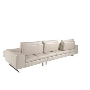 Left corner sofa in adjustable leather Angel Cerdà image-3