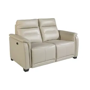 2-seater leather sofa with relaxation mechanism Angel Cerdà image-1