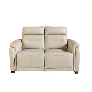 2-seater leather sofa with relaxation mechanism Angel Cerdà image-0