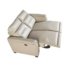 2-seater leather sofa with relaxation mechanism Angel Cerdà image-2