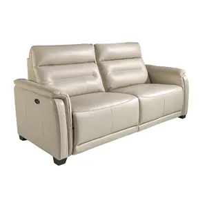 3-seater leather sofa and recliner Angel Cerdà image-0