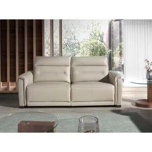 3-seater leather sofa and recliner Angel Cerdà image-4