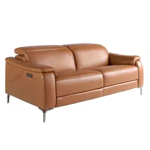 3-seater leather recliner sofa Angel Cerdà image-0