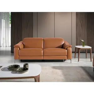 3-seater leather recliner sofa Angel Cerdà image-4