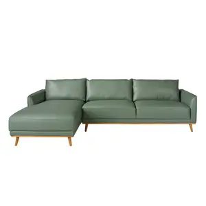 Ecksofa links aus Leder Angel Cerdà image-0
