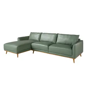 Ecksofa links aus Leder Angel Cerdà image-1