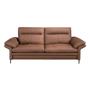 3-seater leather sofa Angel Cerdà image-0